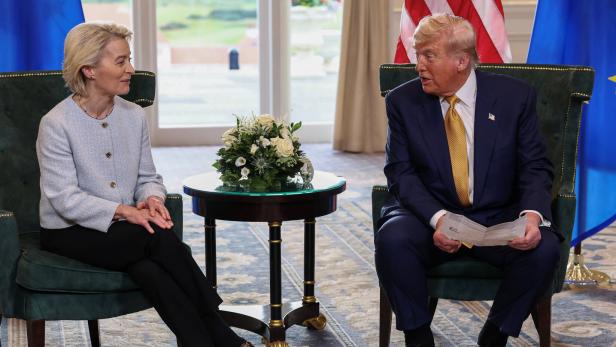 U.S. President Trump visits Scotland