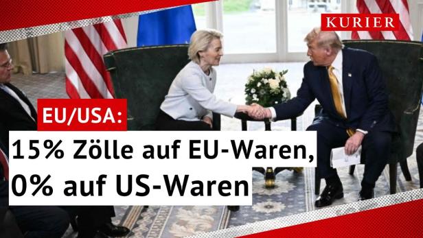 15 % Zoll auf EU-Waren: USA und EU haben einen Deal
