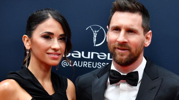 Lionel Messi und Ehefrau Antonela Roccuzzo 