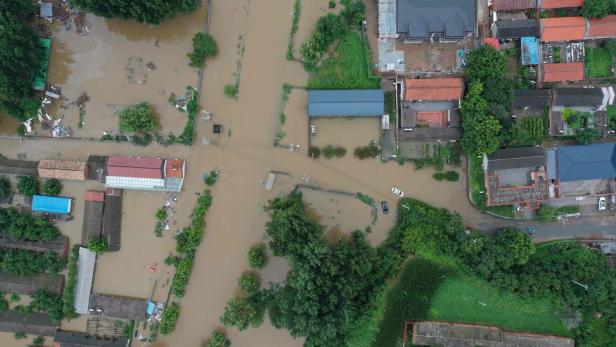 CHINA-WEATHER-FLOOD CHINA-WEATHER-FLOOD