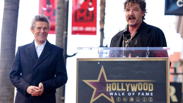 Actor Willem Dafoe unveils his star on the Hollywood Walk of Fame in Los Angeles Actor Willem Dafoe unveils his star on the Hollywood Walk of Fame in Los Angeles