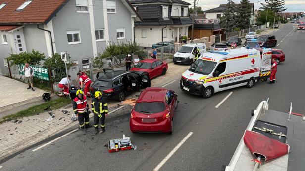 Unfall in Strasshof an der Nordbahn