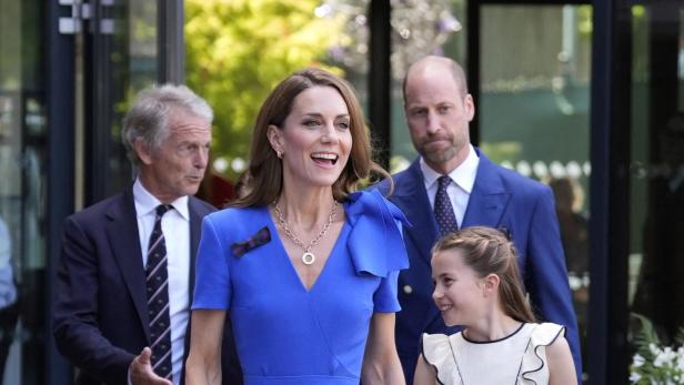 Prince William and Princess Catherine attend the Wimbledon Tennis Men's finals