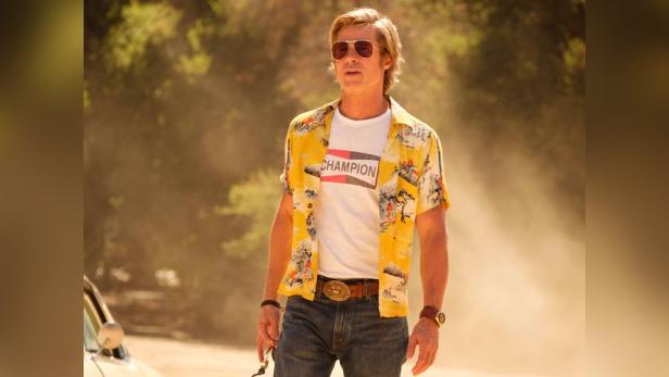 Brad Pitt als Cliff Booth in „Once Upon a Time in Hollywood“.