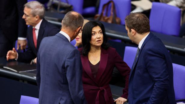 German lower house of parliament Bundestag budget session, in Berlin