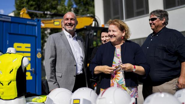 Schumann und Muchitsch bei Porr