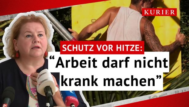 SPÖ-Ministerin Schumann will Arbeiter vor Hitze schützen