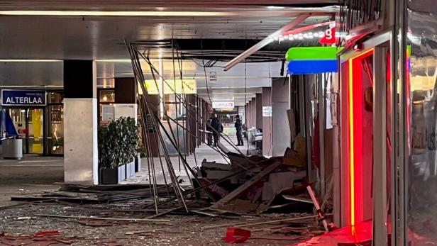 Sprengung Bankomat, Alterlaa, Kaufpark, Liesing, Explosion