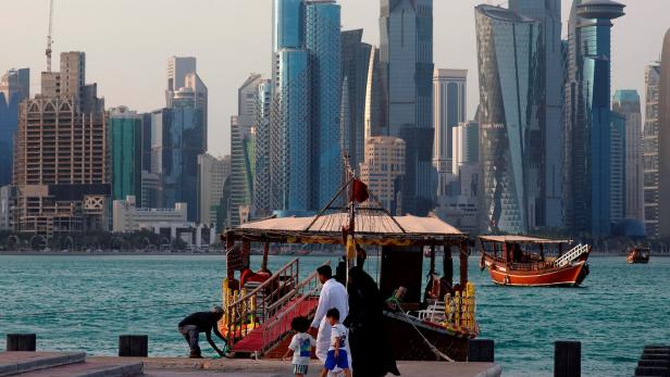 QATAR-DAYLIFE Skyline von Katars Hauptstadt Doha