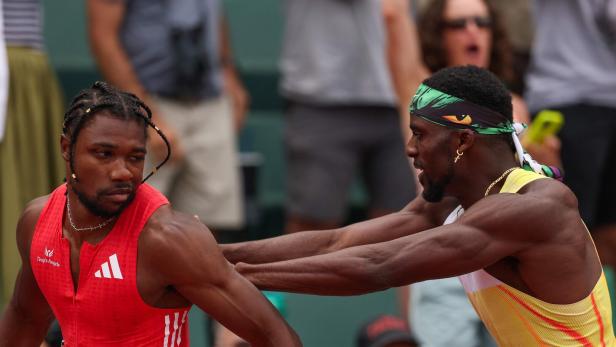  Noah Lyles und Kenny Bednarek