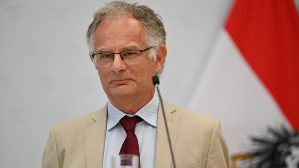 Austria's Finance Minister Markus Marterbauer holds a press conference, in Vienna Austria's Finance Minister Markus Marterbauer holds a press conference, in Vienna