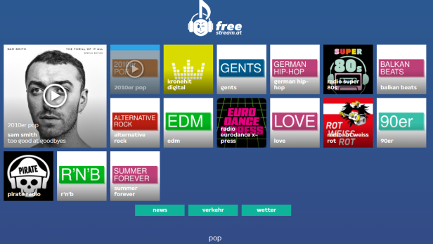 freestream.at Homepage