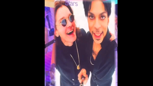 Ozzy Osbourne und Prince 