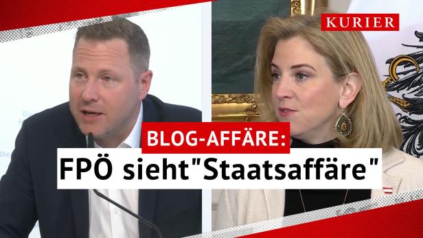 Obszöne Blog-Einträge: FPÖ sieht "unglaublichen Skandal" und "Staatsaffäre"