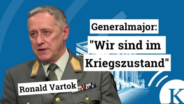 Generalmajor: "Wir sind im Kriegszustand"