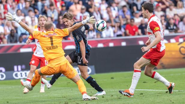 Salzburg hielt mehr als nur gut mit, verlor aber 0:1