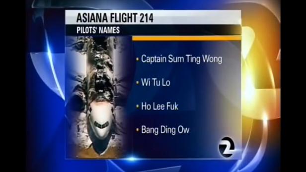 Flugzeugabsturz: Rassistische Witze auf US-Fernsehsender