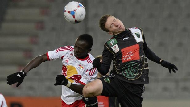 Bei der letzten Begegnung der beiden Teams im Dezember siegte Salzburg 1:0.