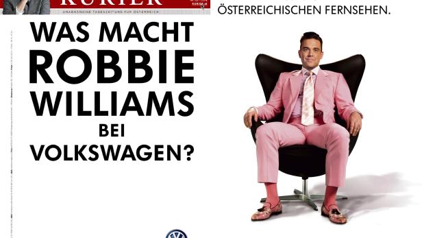 Robbie Williams hat Job bei Volkswagen