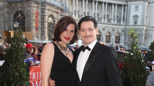 Elena Uhlig und Ehemann Fritz Karl