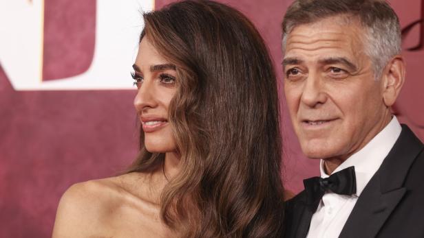 Amal und George Clooney