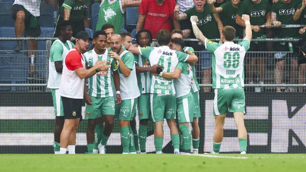 Rapid jubelt in Graz