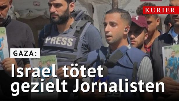Gaza: Fünf Journalisten bei israelischem Angriff getötet