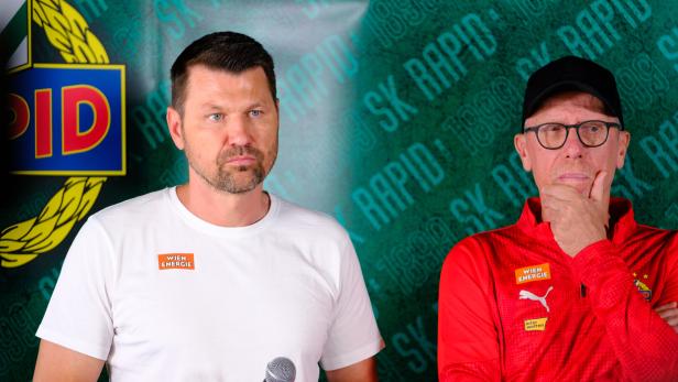 Auftritt als Duo: Stöger (re.) mit Katzer