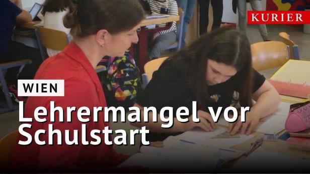 Vor Schulstart: Massiver Lehrermangel in Wien
