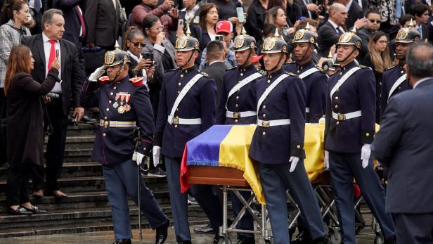 Funeral of Colombian Senator Miguel Uribe Turbay, in Bogota