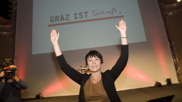 Weniger Rückhalt in ihrer Partei hat Martina Schröck: Rund 80 Prozent der Delegierten wählten sie erneut zur Obfrau der Grazer SPÖ, 2012 erhielt sie noch 95 Prozent