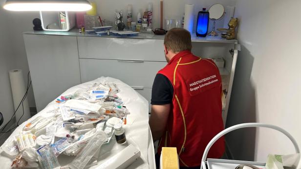 ++ HANDOUT ++ WIEN: ERNEUT ILLEGALE SCHÖNHEITSKLINIK ENTDECKT