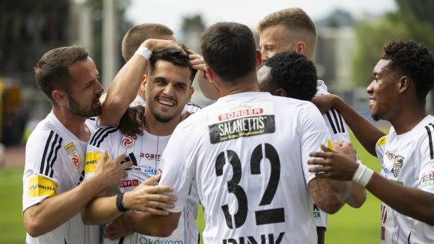 FUSSBALL: ADMIRAL-BUNDESLIGA/3. RUNDE: RZ PELLETS WAC - BLAU-WEISS LINZ