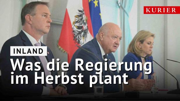 Regierung Herbst Plan 