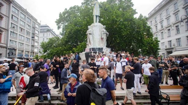 AUSTRIA-POLITICS-FARRIGHT-DEMONSTRATION