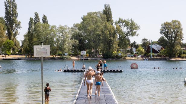 Das Gänsehäufel ist das beliebteste und größte aller Sommerbäder in Wien.