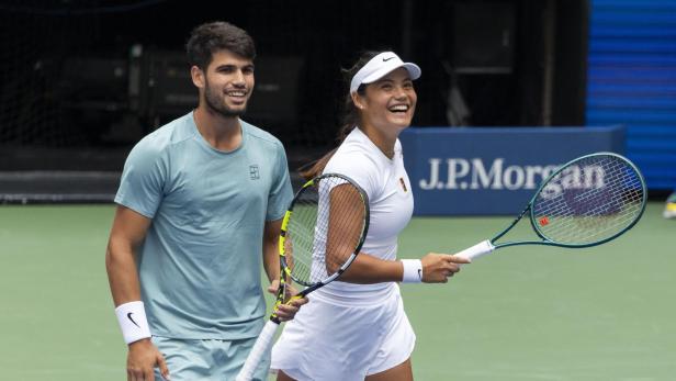 Carlos Alcaraz und Emma Raducanu