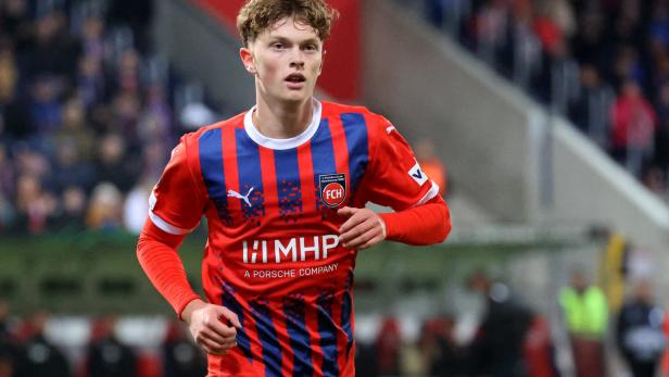 Paul Wanner sorgte mit guten Leistungen bei Heidenheim für Furore.