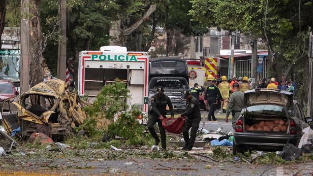 COLOMBIA-BLAST-MILITARY