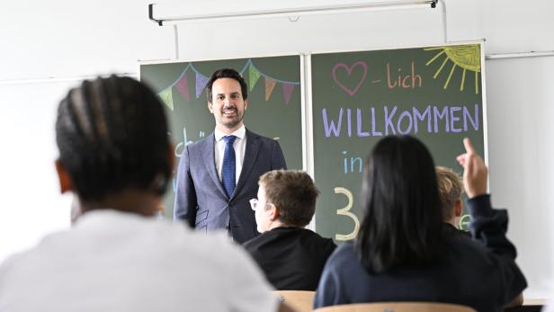 Bildungsminister Christoph Wiederkehr 