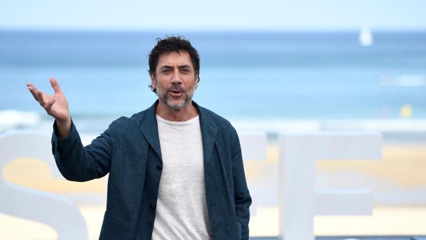 Javier Badem bei einem spanischen Filmfestival.