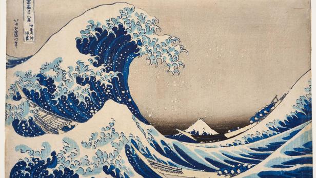 "Die große Welle" in der MAK Ausstellung "WATER PRESSURE" ­ weltberühmtes Werk nochmals zwei Wochen lang zu sehen