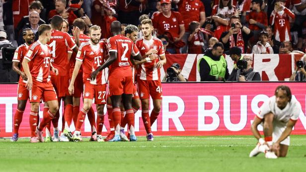 Bayern jubelt gegen Leipzig