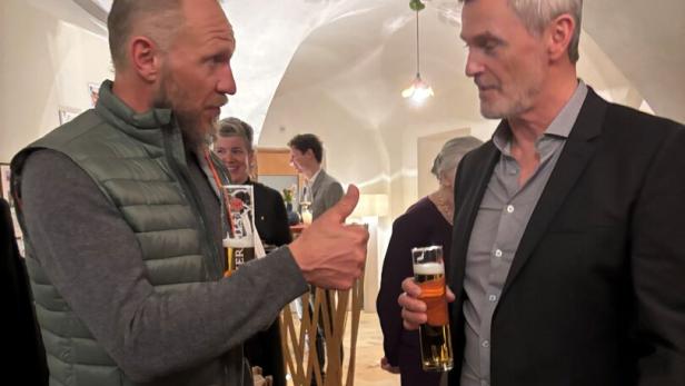 Ski-Legende Hermann Maier und sein früherer Trainer Andi Evers
