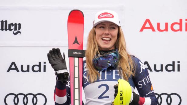 Nimmts mit Humor: Ski-Star Mikaela Shiffrin