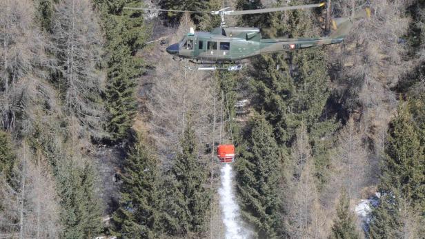 Bundesheer unterstützt Waldbrandbekämpfung aus der Luft