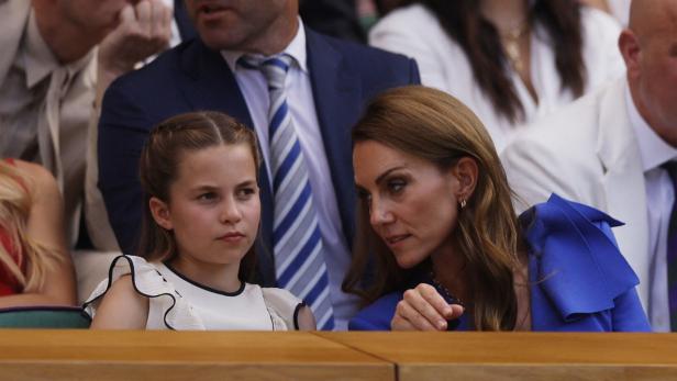 Prinzessin Kate und Prinzessin Charlotte Prinzessin Kate und Prinzessin Charlotte