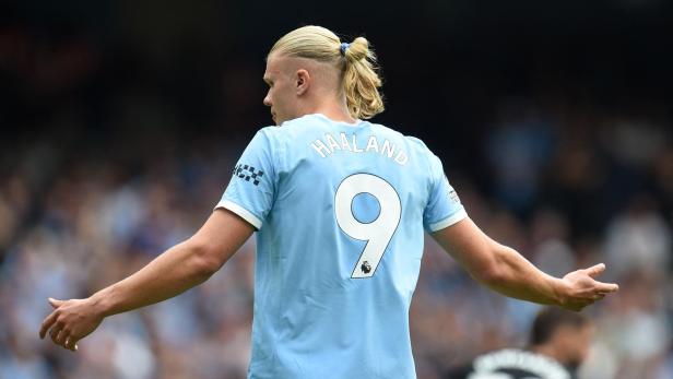 Superstar Haaland im ManCity-Trikot