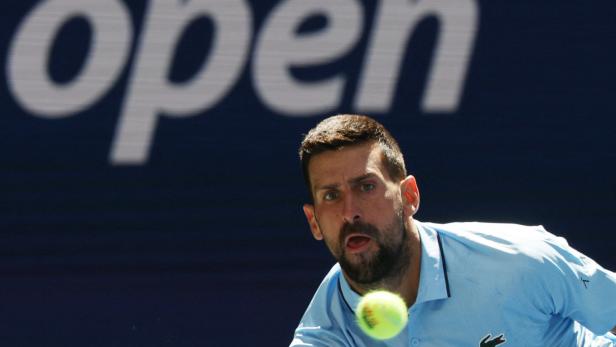 Novak Djokovic steht bei den US Open in der 3.Runde
