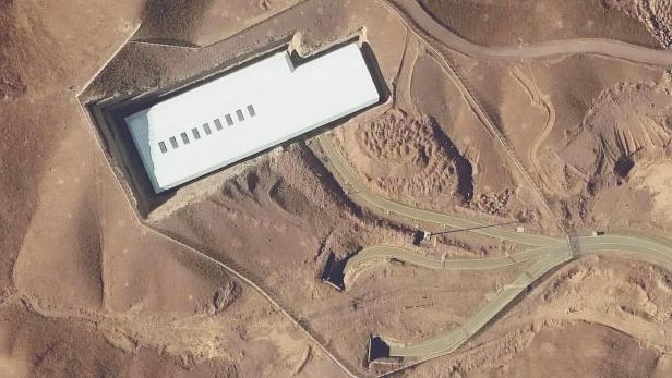 Satellitenaufnahme von Uran-Anreicherungsanlage nahe Teheran